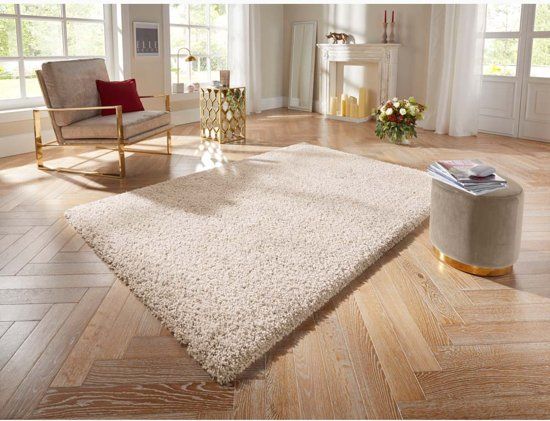 Elle Decor Hoogpolig Vloerkleed Talence 103540 140x200 cm Crème