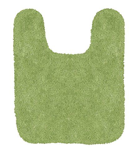 MOHAWK Home Machine Washable Royal Bath Mat, Apple Green (1' 9" x 2' Contour)