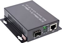 InLine® Network Media Converter 10/100/1000Mb/s TP naar SFP LWL, SM, 20km