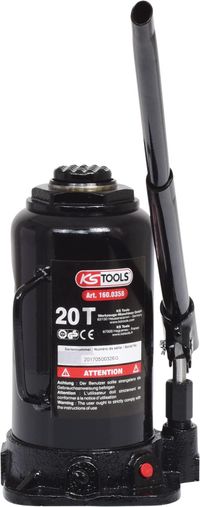 Ouvre-bouteille hydraulique, 20 tonnes, avec soupape de sécurité, tige en 2 pièces