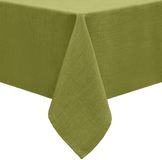 Merkloos Tafelkleed met Linnen Uitstraling - Vierkant 140 x 140 cm - Groen