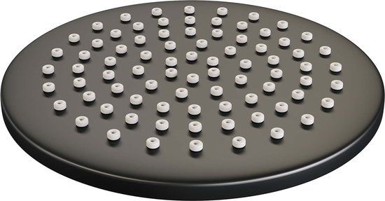 BRAUER Black Carving Thermostatische Inbouw Regendouche Set - Mat Zwart