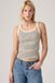 Levi's Débardeur côtelé essentiel - Femme - L - Blanc / May Stripe Seedpearl