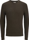JACK & JONES JJEEMIL KNIT CABLE CREW NECK NOOS Pull Homme