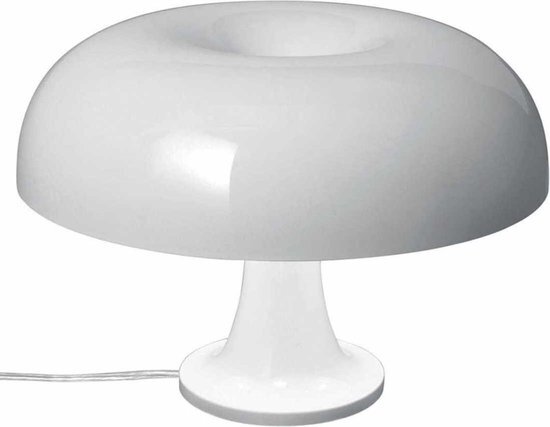 Artemide Nessino tafellamp in wit van polycarbonaat