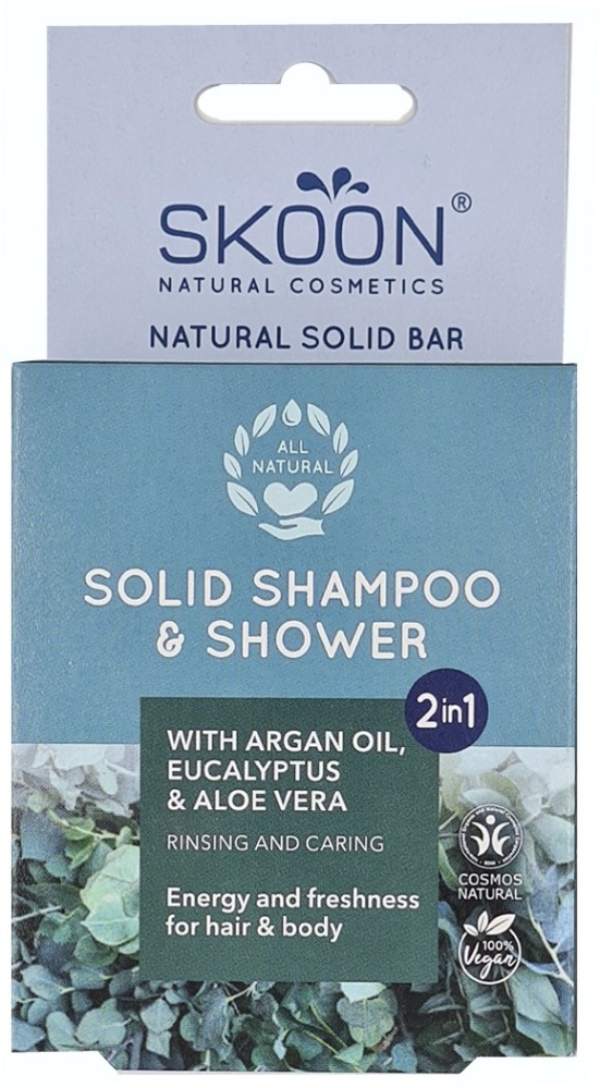 Skoon Skoon Solid Shampoo & Shower Bar 2-in-1