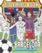 Messi, Createspace Independent Publishing Platform Messi, Neymar, Suarez and F.C. Barcelona: Soccer (Futbol) Coloring Book for Adults and Kids