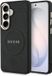 Guess Peony Hot Stamp Hard Case pour Samsung Galaxy S26 - Noir
