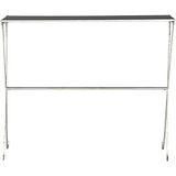 Safavieh EAF2550B console, Sophie, metaal/glas, 106 x 33 x 90,17 cm, zilverkleurig