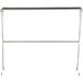 Safavieh EAF2550B console, Sophie, metaal/glas, 106 x 33 x 90,17 cm, zilverkleurig