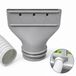VHV Airco Adaptateur de fenêtre - Sortie de fenêtre plate pour climatiseur mobile - Adaptateur de tuyau d'évacuation Ø13 cm - Accessoire d'étanchéité de fenêtre - Connexion solide en plastique - Montage facile