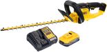 DeWalt DCMHT 563 H1 taille-haie sans fil 18 V 55 cm + 1x batterie Powerstack 5,0 Ah + chargeur