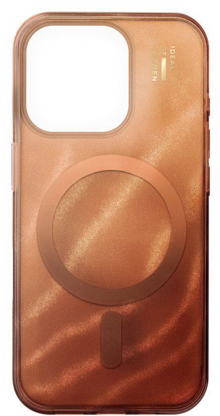 iDeal of Sweden Clear Case MagSafe geschikt voor iPhone 16 Pro Max - Mocha Mousse