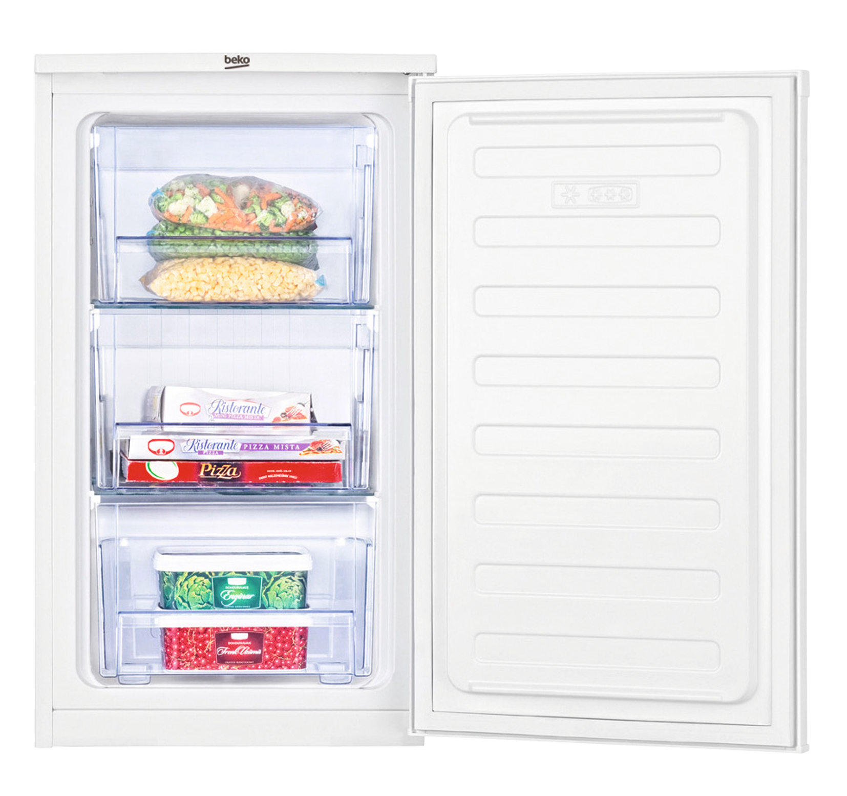 Beko FS166020 - Upright Freezer - 65L - White