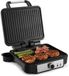 YASHE Grill de contact - 1800W - 4 tranches - Argent