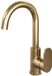 Brauer Gold Edition Hoge Opbouw Wastafelmengkraan met Draaibare Ronde Uitloop Model C Goud Geborsteld PVD