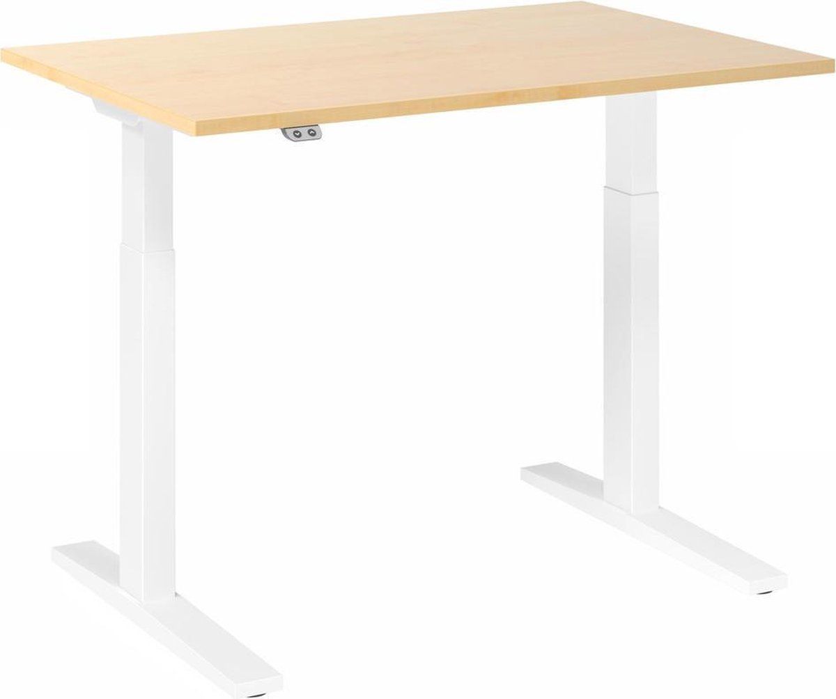 hjh OFFICE PRO XMKA 12 W Elektrisch in hoogte verstelbaar - Esdoorn 120x80