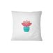 Bona Basics Decoratieve kussensloop, woondecoratie, voor bank, café, 45 x 45 cm, wit