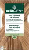Herbatint Haarverf - Permanente Vegan Haarkleuring - Natuurlijke haarkleuring - 100% grijsdekking - Zonder gebruik van ammoniak - 8D Licht Goud Blond – 170 ml