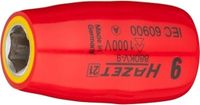 Hazet - Dop zeskant VDE 3/8 " 9 mm