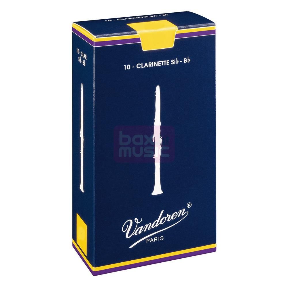 Vandoren Traditional rieten Bb-klarinet 3 10 stuks