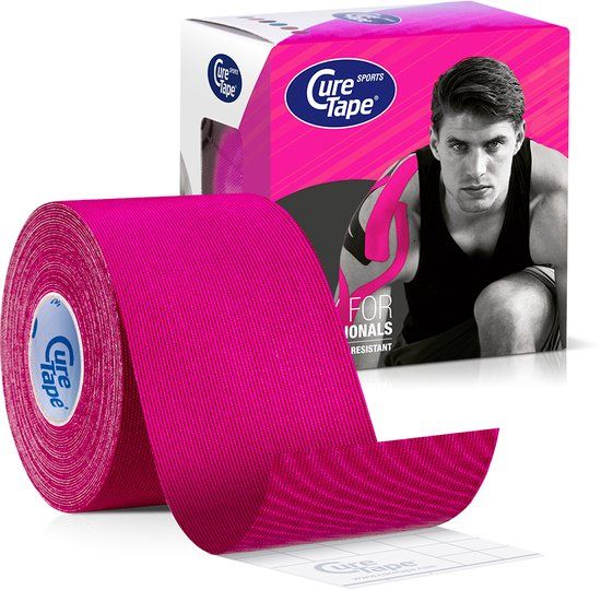 CureTape® Sports Roze Kinesiotape - 5 cm x 5 m