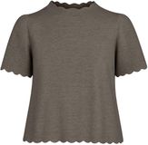 Vila Pull Vinikolina O-neck 2/4 Knit Top - No 14119188 Falcon/melange Femme Taille - S
