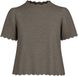 Vila Pull Vinikolina O-neck 2/4 Knit Top - No 14119188 Falcon/melange Femme Taille - S