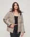 Superdry Gewatteerde City windparka met capuchon Dames Chateau Gray