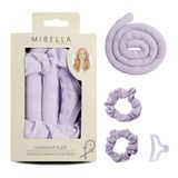 MIBELLA BEAUTY & CO Krulspelden 's nachts zonder hitte voor lang haar, hittevrije haarkruller voor eenvoudige krullen zonder hitte tijdens het slapen, eenvoudig in gebruik, zacht voor het haar