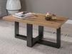 EKOWA table basse rectangulaire 102 cm chêne wotan