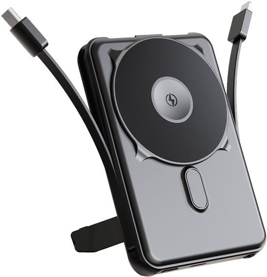 imoshion 4-in-1 MagSafe Powerbank | 10.000 mAh | Zwart