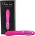 BOOMERANG Vibrateur avec stimulation vaginale, argent, acier inoxydable, USB/batterie