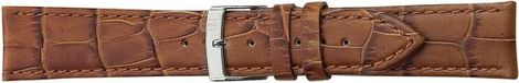Morellato PMX041BOLLE IG Horlogebandje - Leer - Bruin - 18 mm