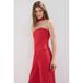 Mango Strapless Top Red