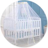 OEM Holland Connections Kinderbed klamboe - Opvouwbaar en met koepel van het paleis (160 x 450 cm)