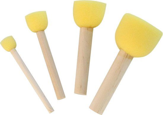 C.Kreul KREUL Verfspons Tamponeer Set - 4 stuks
