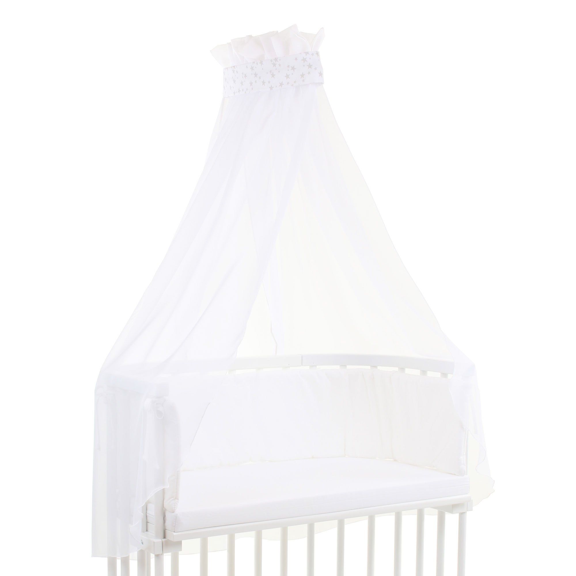 babybay TOBI Hemel - sterren parelgrijs