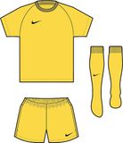 Nike Team Set Sport Kinderen Dri-FIT Park VIII Geel - Maat S