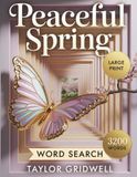Peaceful Spring Word Search: Large Print Puzzles for Adults