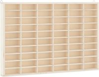 vidaXL Houten Verzamelaarsvitrine met 60 vakken 60x4,5x40,5cm