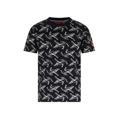 TYGO & vito jersey T-shirt zwart