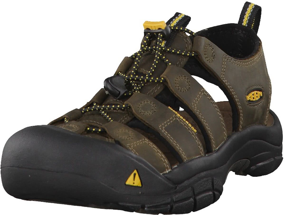 KEEN heren leren outdoor sandalen Newport Bruin