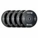 TRYM set de pare-chocs - 150 kg - Noir - 50 mm