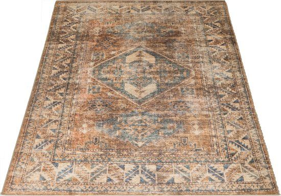 Veer Carpets Vloerkleed Laria Blue 1 - 160 x 230 cm