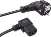 Maclean - Kabel - 3-pins / 3-pins voedingskabel - Zwart - 3m
