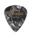 Fender 351 Premium vorm plectrums - Black Moto - Heavy - Set van 12
