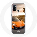 Oppo Hoesje voor Oppo A53 Formule 1 McLaren F1 Oranje Etui
