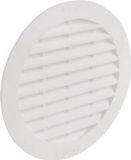 Wallair N32909 Ventilatierooster Kunststof Vierkant Wit 10 cm