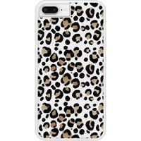 Apple iPhone 7 Leopard Verstevigd hoesje met sublimatie bedrukking